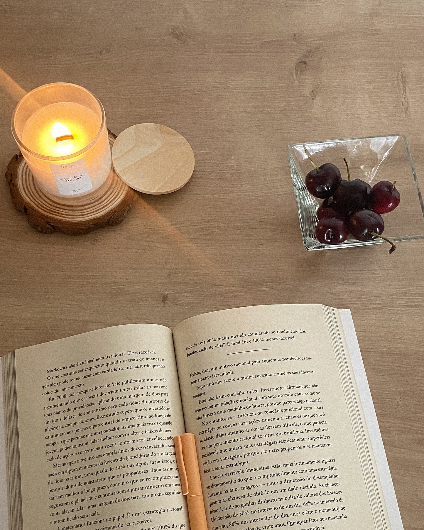 Vela Aromática Lavanda & Sândalo 200 ml