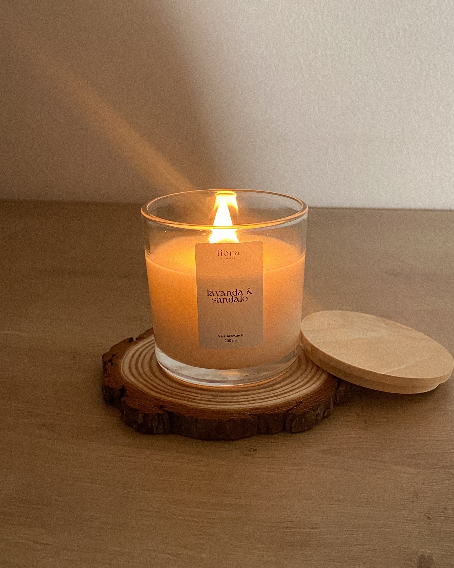 Vela Aromática Lavanda & Sândalo 200 ml