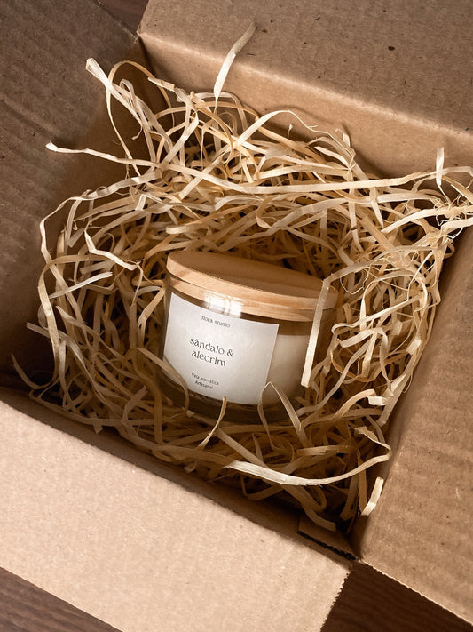 Vela Aromática Sândalo & Alecrim