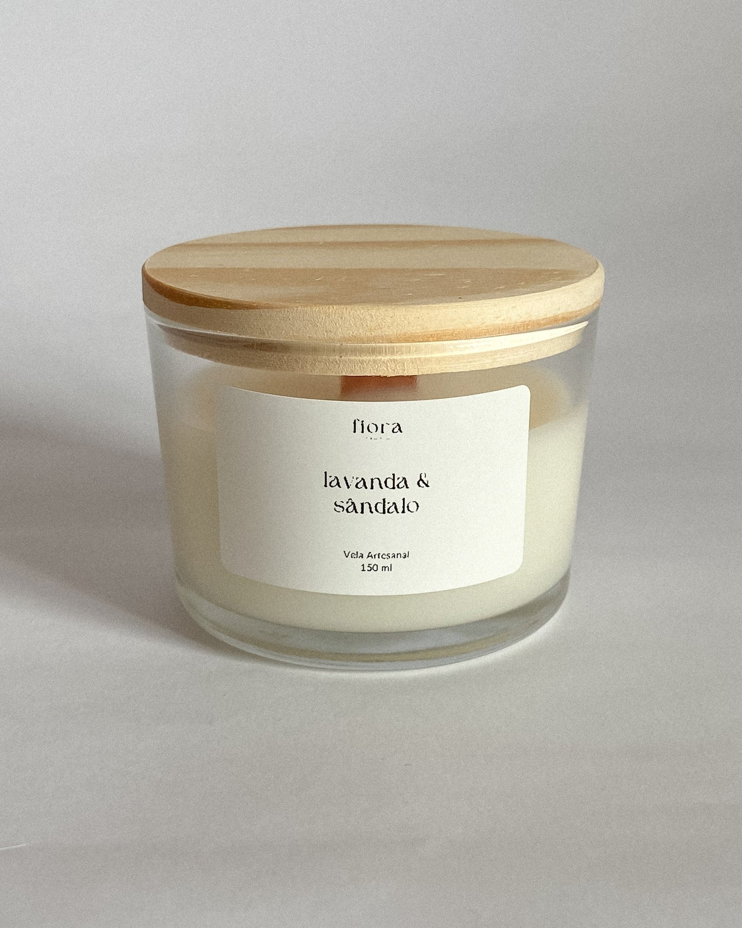 Kit Ritual Fiora – 2 Velas Aromáticas + Pilar de Flor